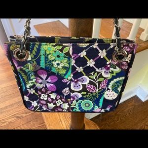 Vera Bradley Floral Nightingale Chain Strap Bag